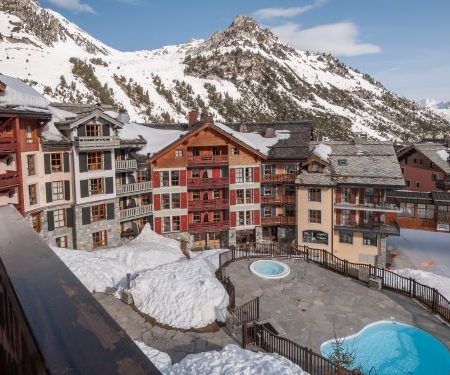 Appartement Arc 1950 Le Village Toegang tot buitenzwembad - 4-6 personen